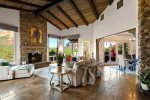 Spacious and stylish open concept living